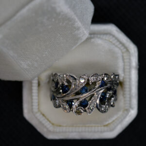 Sapphire Filigree