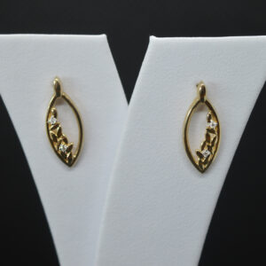 Diamond Eye Earrings