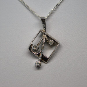 Three Stone Pendant I